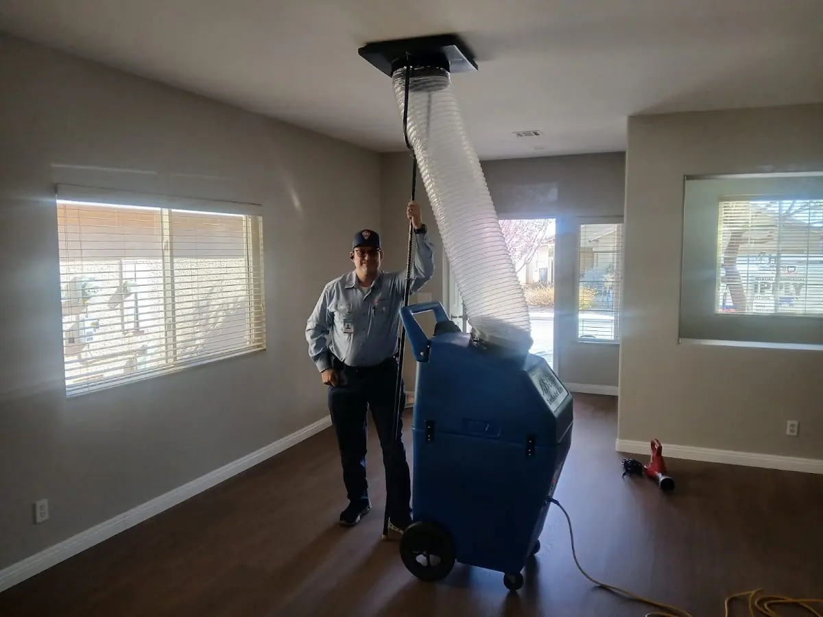 Professional Dryer Vent Cleaning work inside a West Little River home